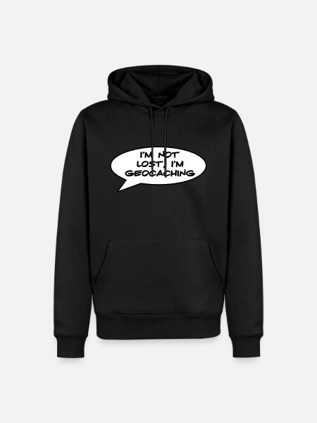 Geocaching - Men’s Premium Organic Hoodie - black