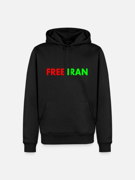 Free iran - Men’s Premium Organic Hoodie - black