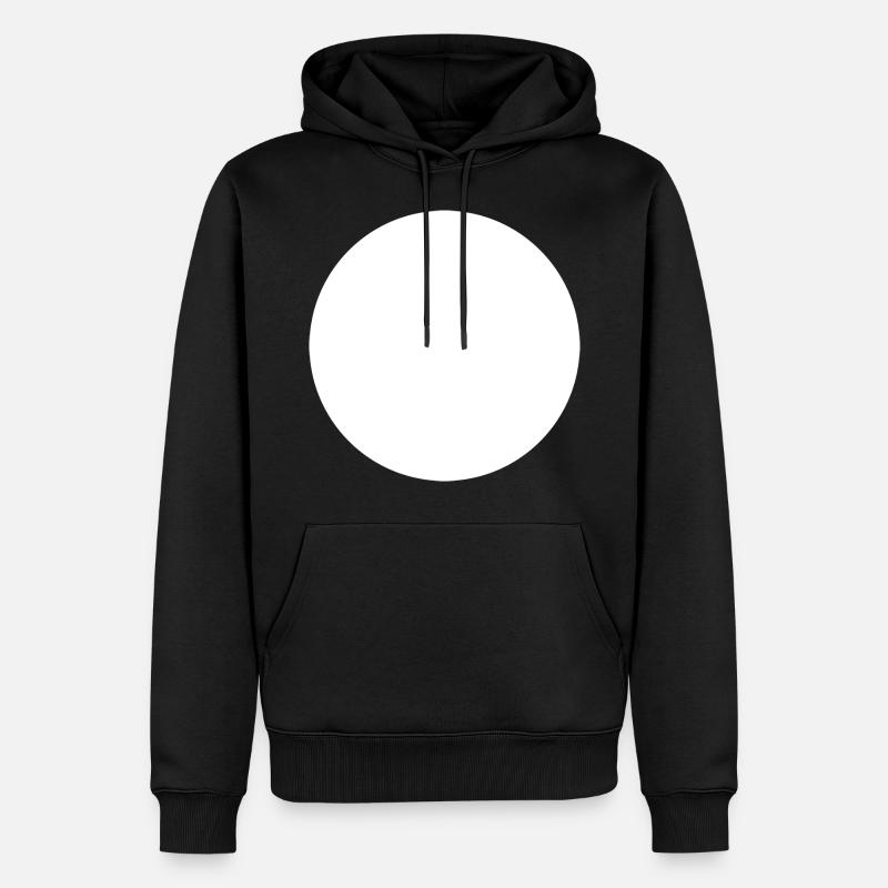 DottyDot - Sweat à capuche Premium bio Homme - noir