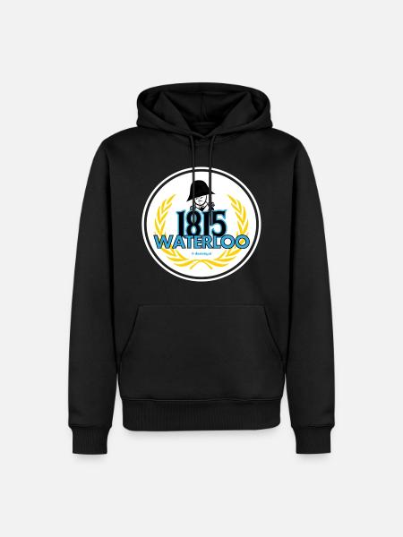 Waterloo - Men’s Premium Organic Hoodie - black