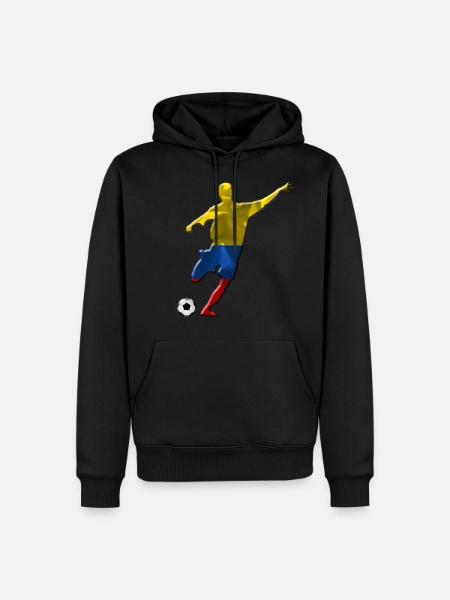 Colombia - Men’s Premium Organic Hoodie - black