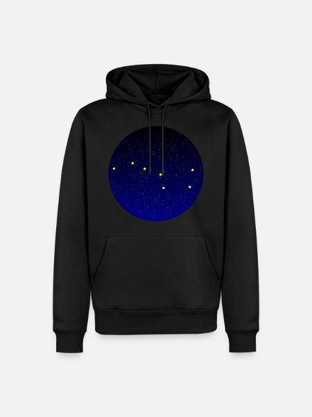 BIg dipper - Men’s Premium Organic Hoodie - black