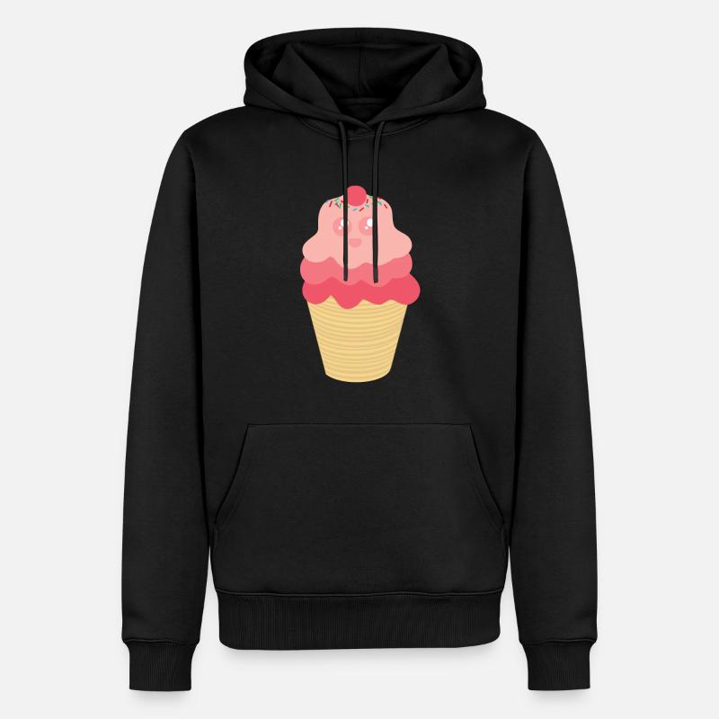 blockedTitle - Sweat à capuche Premium bio Homme - noir