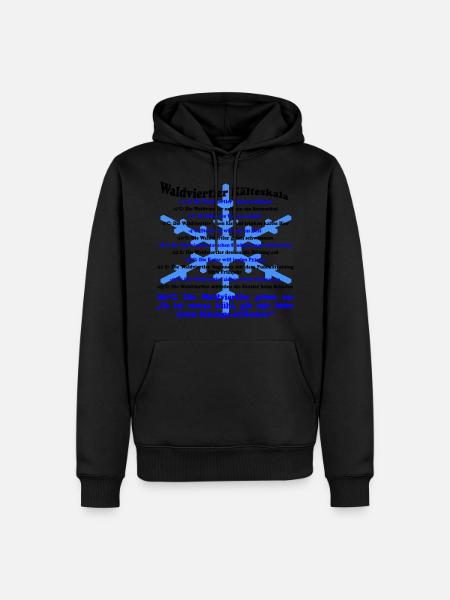 Waldviertler cold scale - Men’s Premium Organic Hoodie - black