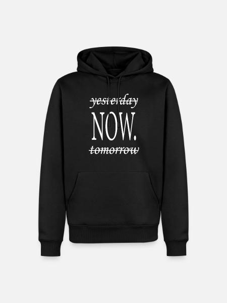 claims - Men’s Premium Organic Hoodie - black