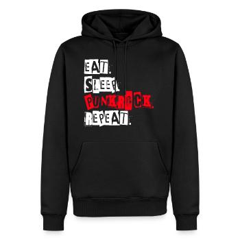 Punkrock Punk Rock Musik Festival Geschenk - Männer Premium Bio Hoodie - Schwarz - Vorne - Nico (187cm)