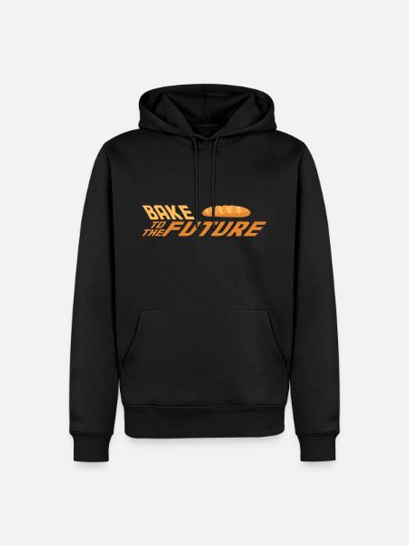 baker - Men’s Premium Organic Hoodie - black