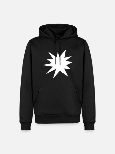 cool motive - Men’s Premium Organic Hoodie - black