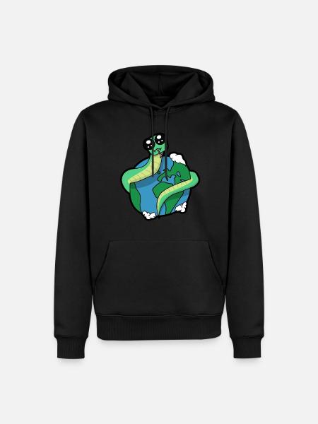 Jormungand Ouroboros - Men’s Premium Organic Hoodie - black