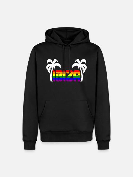 Ibiza - Men’s Premium Organic Hoodie - black