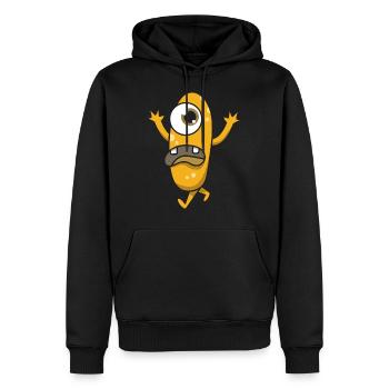 Ungeheuer Zyklop Geschenk Halloween schreien Auge - Männer Premium Bio Hoodie - Schwarz - Vorne - Nico (187cm)