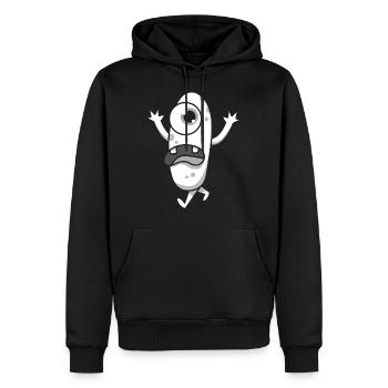 Ungeheuer Zyklop Geschenk Halloween schreien Auge - Männer Premium Bio Hoodie - Schwarz - Vorne - Nico (187cm)