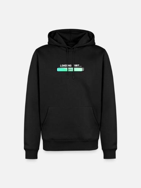 FART - Sweat à capuche Premium bio Homme - noir