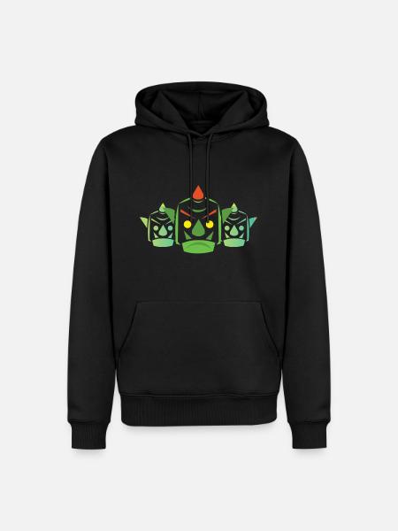 Orks - Männer Premium Bio Hoodie - Schwarz