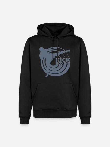 Kickboxing - Men’s Premium Organic Hoodie - black