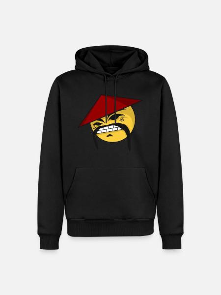Chinese - Men’s Premium Organic Hoodie - black