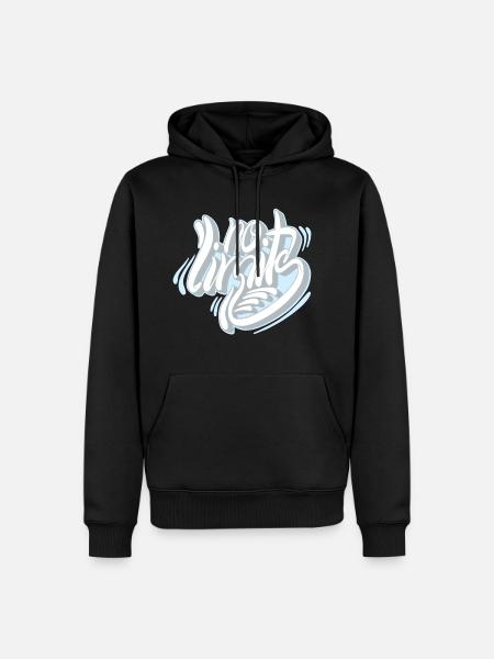 No limits - Men’s Premium Organic Hoodie - black