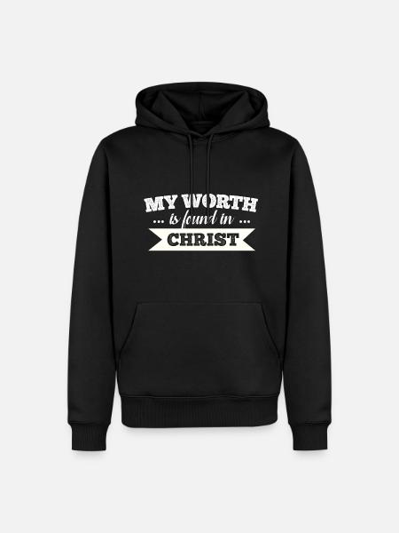 Christ - Männer Premium Bio Hoodie - Schwarz