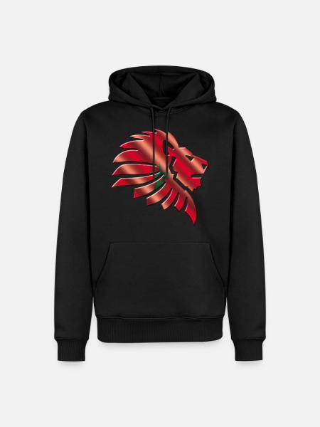 Marokko - Männer Premium Bio Hoodie - Schwarz