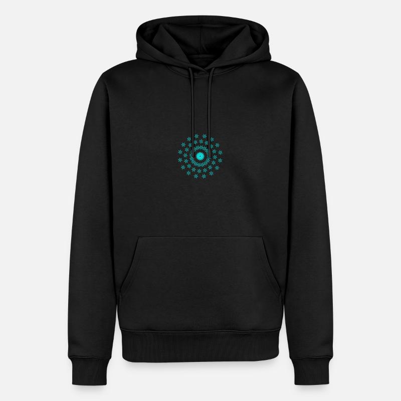 weihnachten - Männer Premium Bio Hoodie - Schwarz