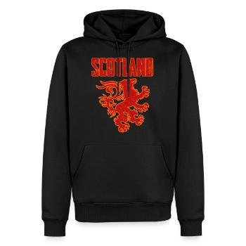 Schotten, Schottland, Schottisch - Männer Premium Bio Hoodie - Schwarz - Vorne - Nico (187cm)