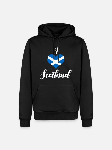 Scots, Scotland, Scottish - Men’s Premium Organic Hoodie - black