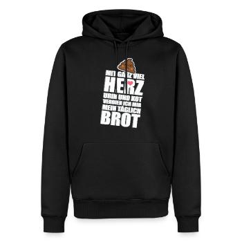 Altenpfleger Krankenpfleger - Männer Premium Bio Hoodie - Schwarz - Vorne - Nico (187cm)