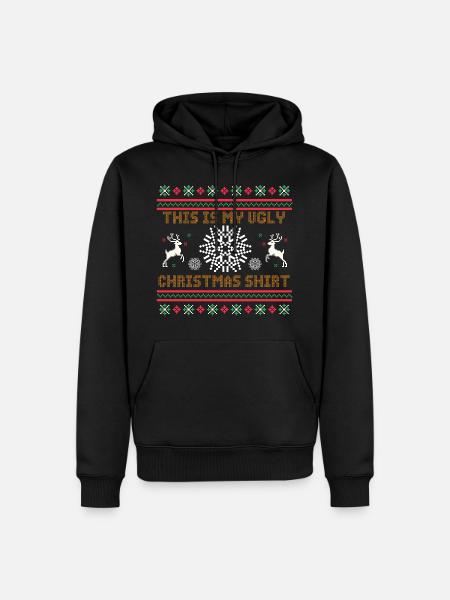 Christmas - Men’s Premium Organic Hoodie - black