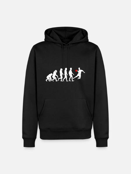 Evolution Handball - Men’s Premium Organic Hoodie - black