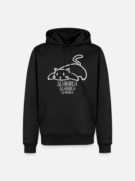 Funny cats shirt gift - Men’s Premium Organic Hoodie - black