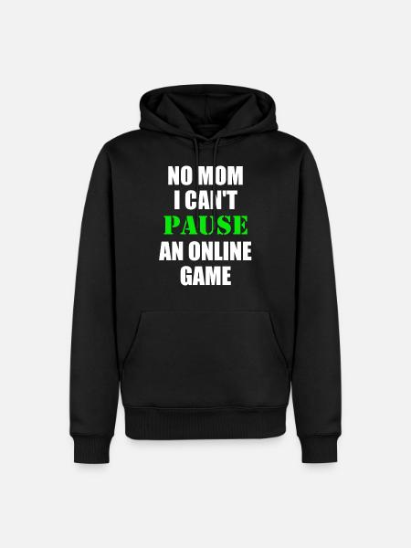 Online Game - Men’s Premium Organic Hoodie - black