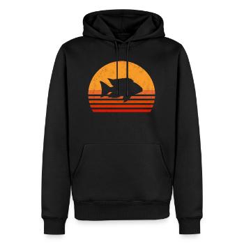 Afrikanisch Buntbarsch Malawisee Aquarium Geschenk - Männer Premium Bio Hoodie - Schwarz - Vorne - Nico (187cm)