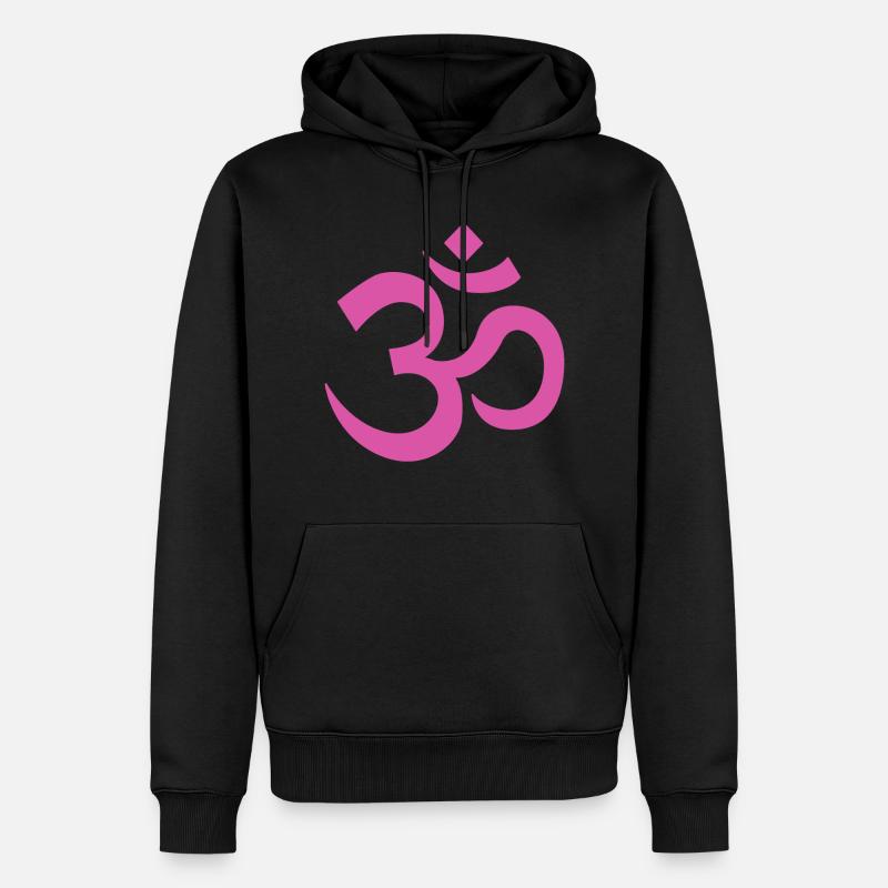 OM 23 - Männer Premium Bio Hoodie - Schwarz