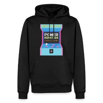 Années 90 Années 90 Années 90 Idée cadeau de jouet pour enfant - Sweat à capuche Premium bio Homme - noir - Devant - Nico (187cm)