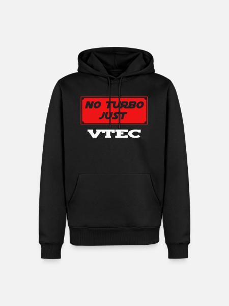 Pas de Turbo juste VTEC - Sweat à capuche Premium bio Homme - noir