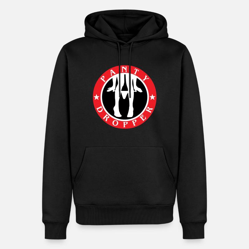 conception drôle - Sweat à capuche Premium bio Homme - noir