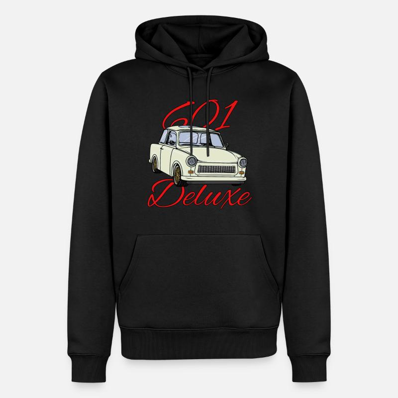trabipapyrus601deluxe2 - Sweat à capuche Premium bio Homme - noir