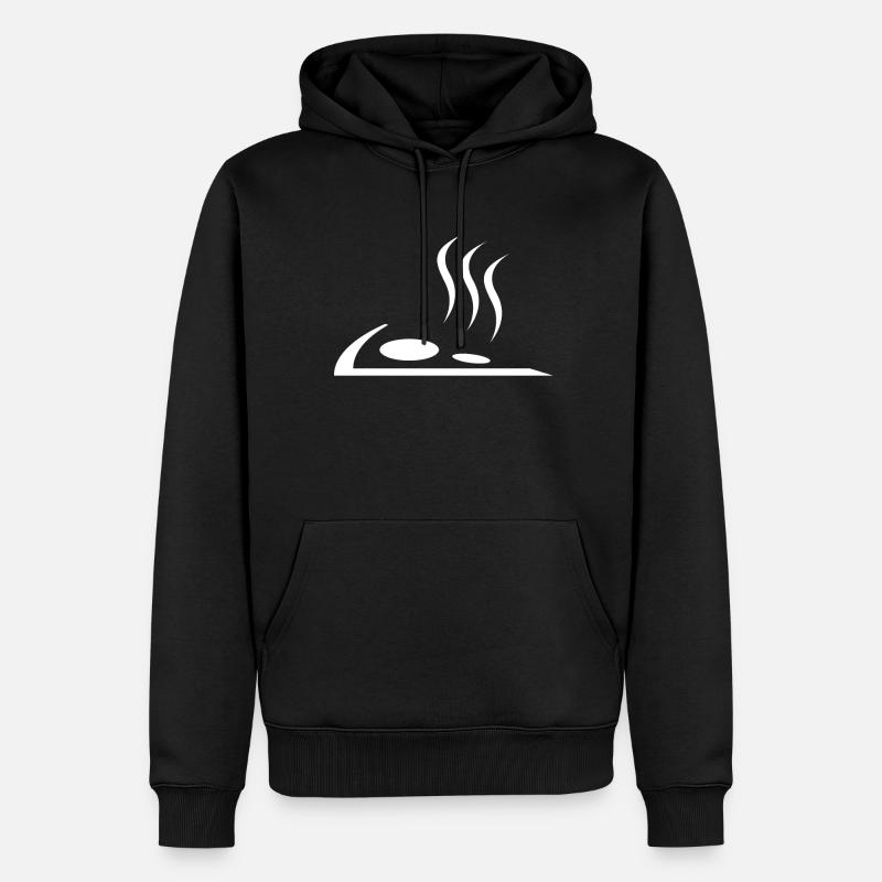 Pizza Pizza - Sweat à capuche Premium bio Homme - noir