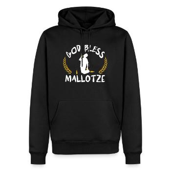Bier – Shirt Partyurlaub Männerabend Geschenk - Männer Premium Bio Hoodie - Schwarz - Vorne - Nico (187cm)