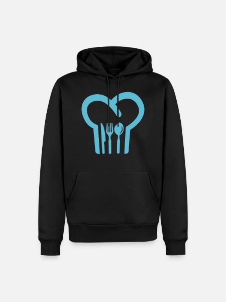 toque - Men’s Premium Organic Hoodie - black