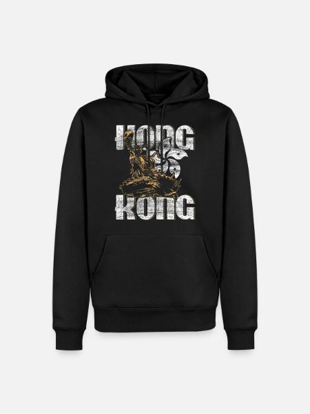 Hong Kong gift idea - Men’s Premium Organic Hoodie - black