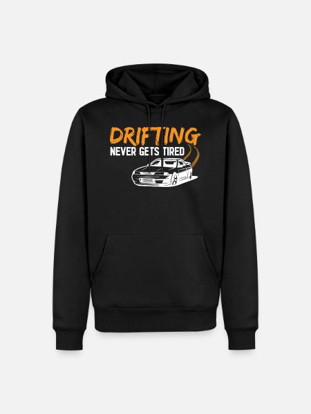 Drifting Sport Drift fans Racing Gaming - Men’s Premium Organic Hoodie - black