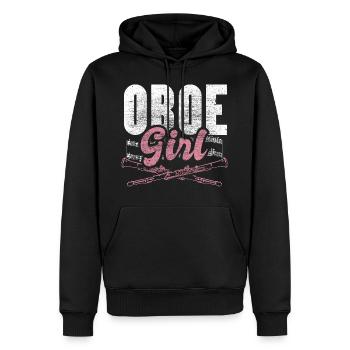 Oboe Orchester Geschenkidee - Männer Premium Bio Hoodie - Schwarz - Vorne - Nico (187cm)