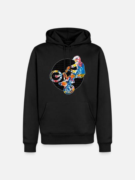 BMX - Men’s Premium Organic Hoodie - black