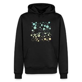 diving scuba diver - Männer Premium Bio Hoodie - Schwarz - Vorne - Nico (187cm)