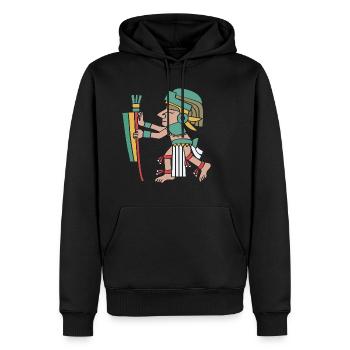 Maya kalender aztec Inka - Männer Premium Bio Hoodie - Schwarz - Vorne - Nico (187cm)