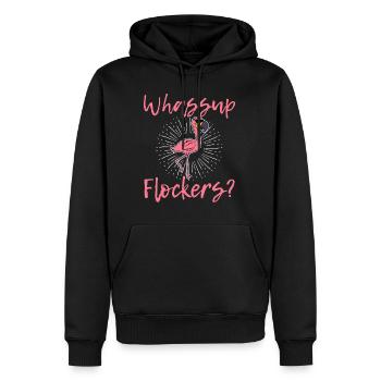 Flock Sunglasses Summer Vacation Animal Rights - Männer Premium Bio Hoodie - Schwarz - Vorne - Nico (187cm)