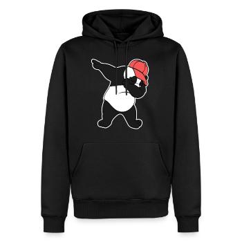 Cute Panda Swagger Dabbing Dab Tee For Animal - Männer Premium Bio Hoodie - Schwarz - Vorne - Nico (187cm)