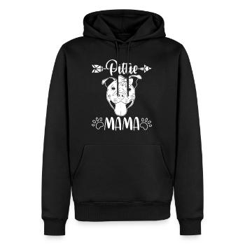 Animal Claws Dog Design For Paw Owners Pittie - Männer Premium Bio Hoodie - Schwarz - Vorne - Nico (187cm)