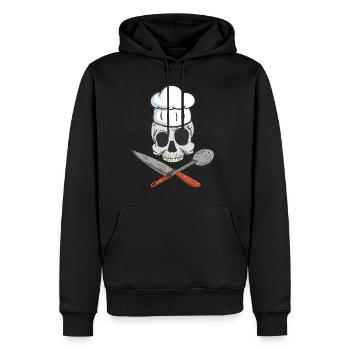 Bake Food Butter Snack Cake Baking T-shirt Design - Männer Premium Bio Hoodie - Schwarz - Vorne - Nico (187cm)